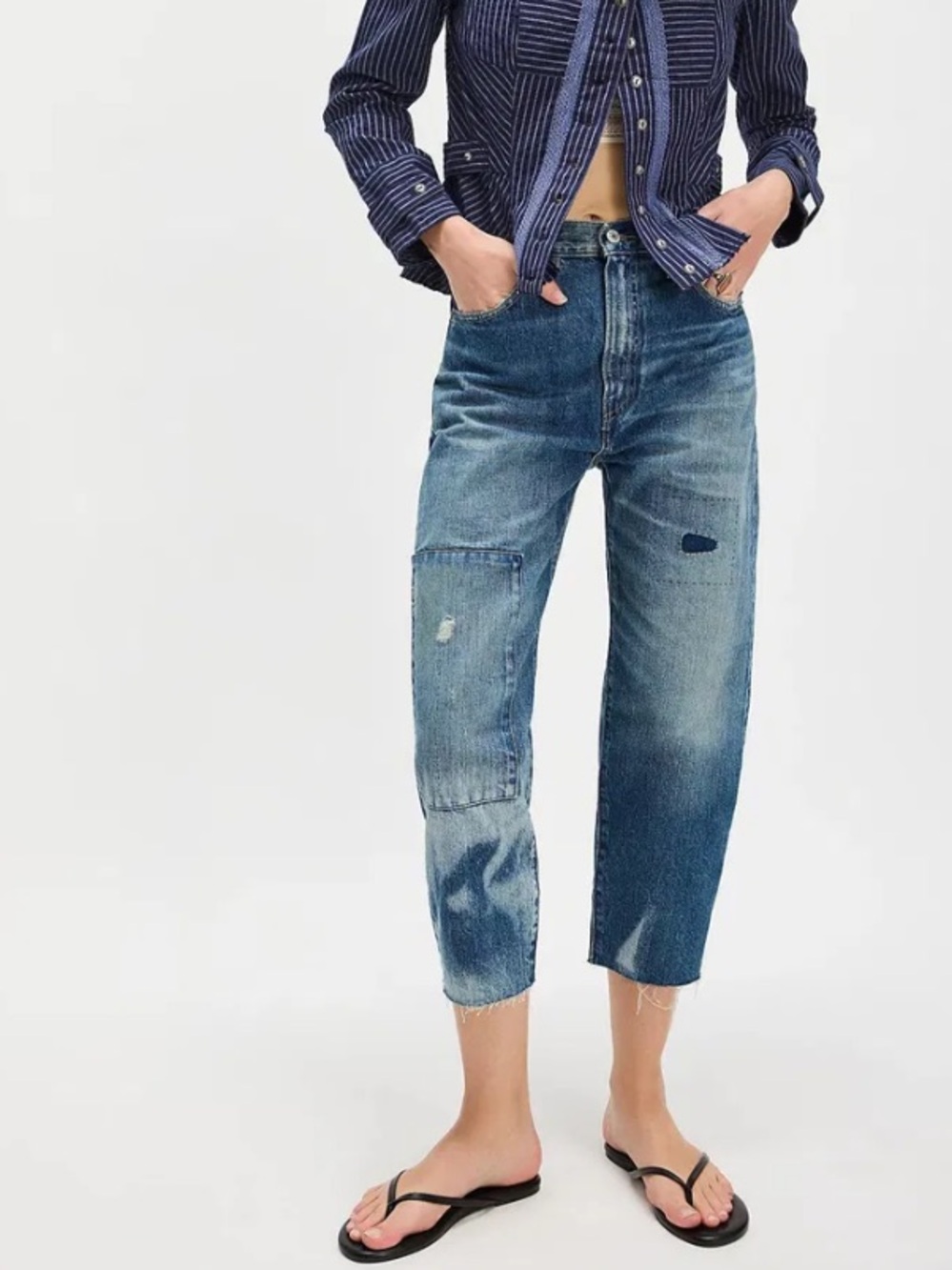 Levi’s Blue Tab x Free People Made In Japan Barrel Jeans | 24 NWT